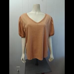 a.n.a Textured V-Neck Tunic